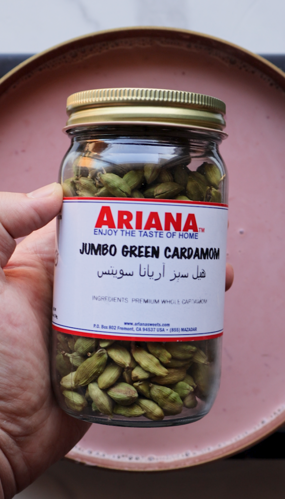 cardamom pods from Ariana Sweets